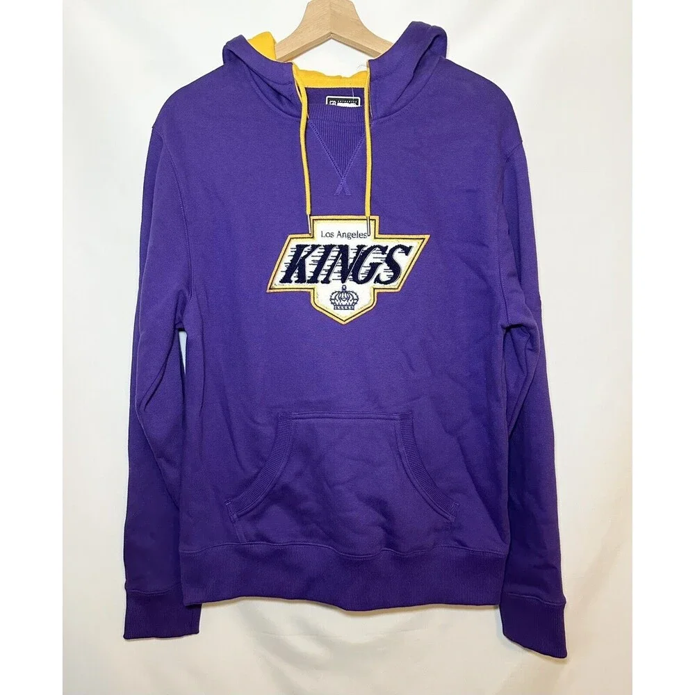 RARE Fanatics NHL Los Angeles Kings SPECIAL EDITION Purple Pullover Hoodie M